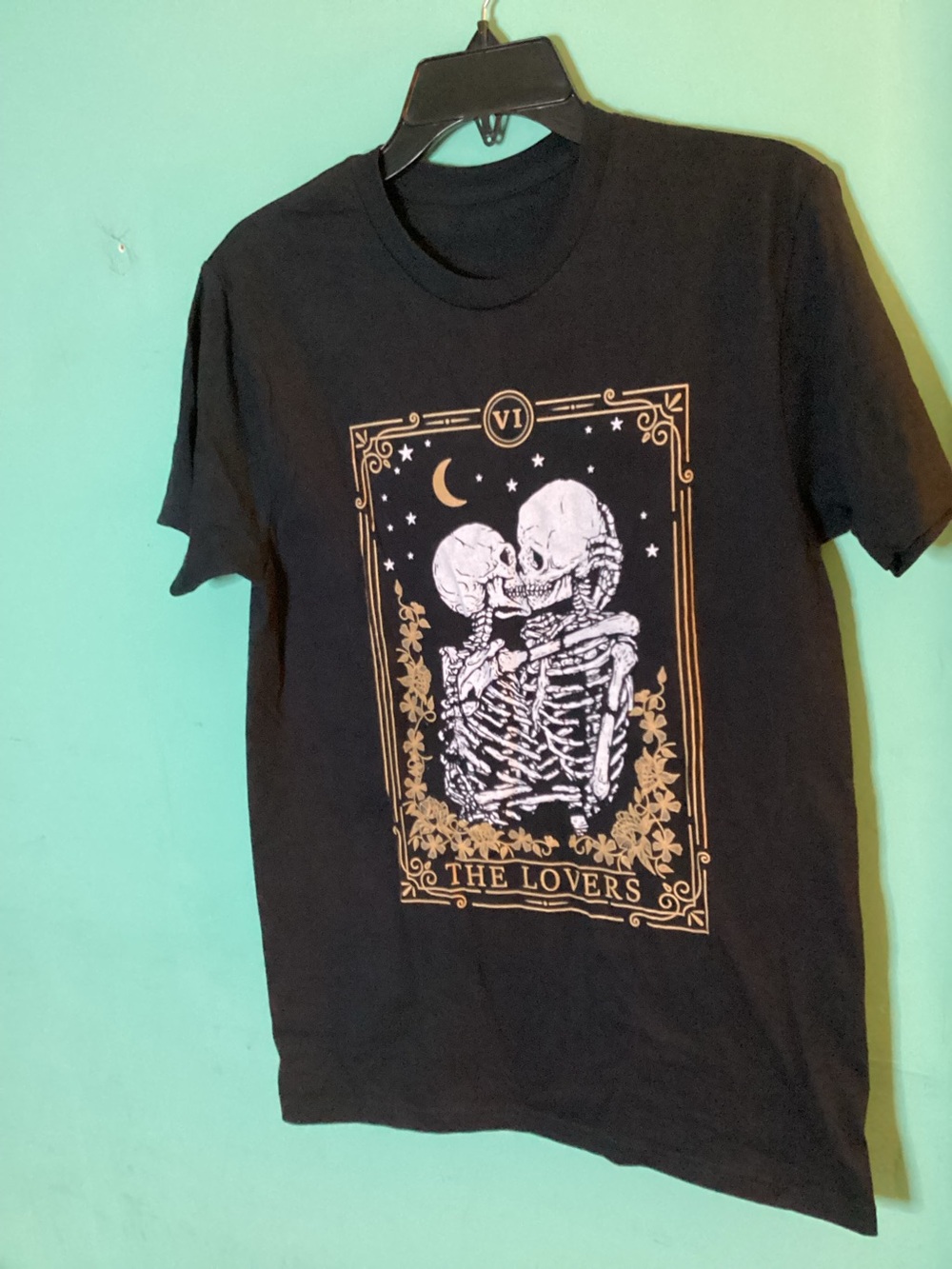 The Lovers Skeleton Tee Size Small